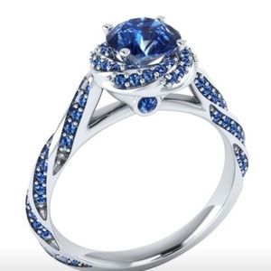 Many dark blue sapphire rings size 8 if interested message me for pics